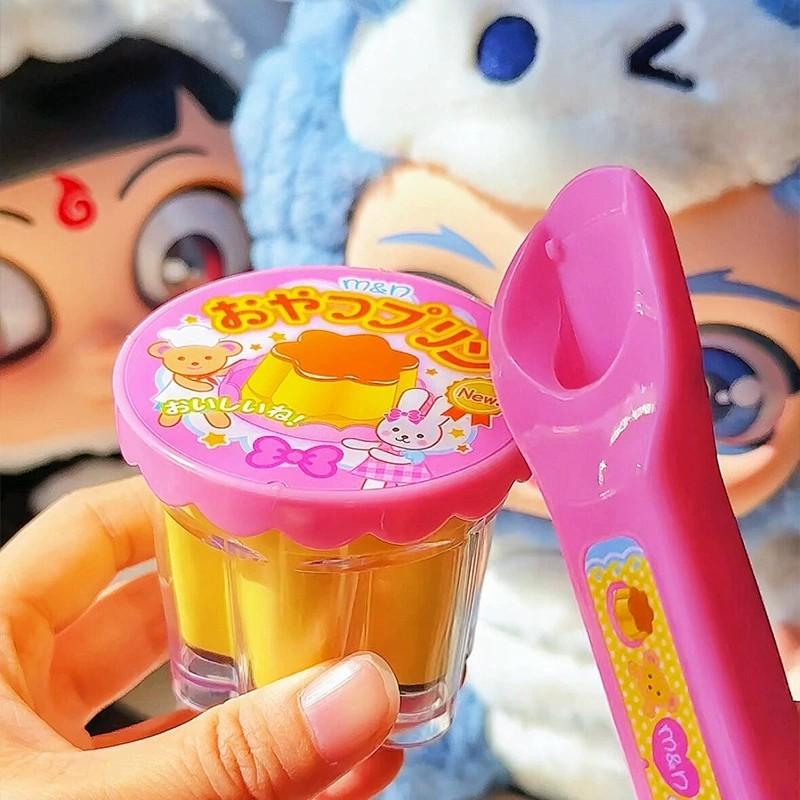 Нетоксичная игрушка для кормления пудингом, игрушка для кормления едой, ролевая игра, раннее образование, игрушка-клубничный пудинг, игрушки для игры в домик, игрушки-настольные украшения