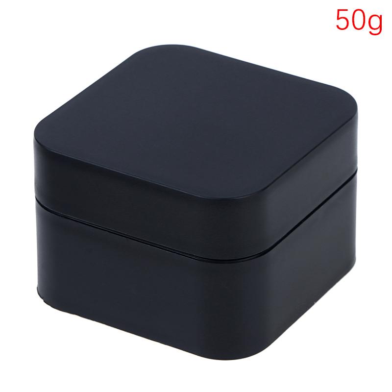 5G-50G пустые пластиковые квадратные контейнеры для косметики для дизайна ногтей баночка маленькая банка для образцов крема гель для ногтей пудра коробка лосьон для макияжа инструмент