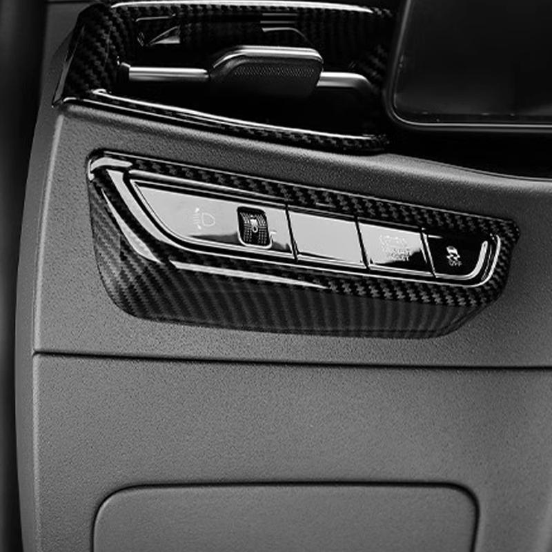 Для Kia Niro SG2 2024 ABS Накладка на ручку, Панель переключения передач, Рамка вентиляционного отверстия заднего подстаканника, Аксессуары для подлокотника