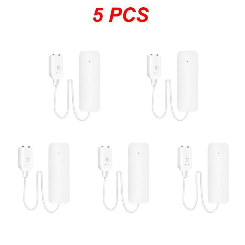 1~10 шт. Tuya WiFi детектор утечки воды с зуммером, система сигнализации уровня переполнения, датчик утечки, защита от затопления, умный дом