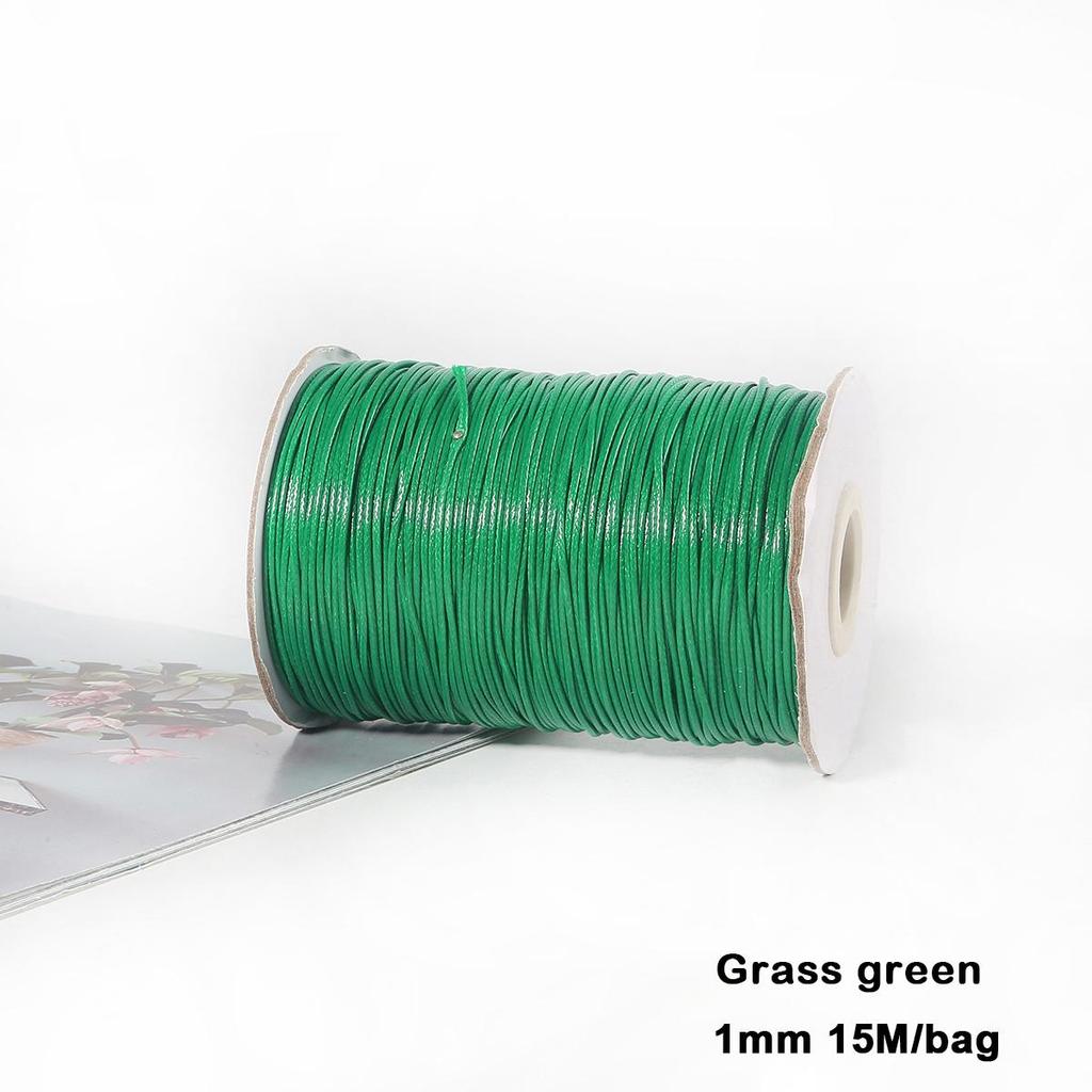 Разноцветные вощеные хлопковые шнуры для макраме, ювелирные бусины, изготовление ювелирных изделий своими руками