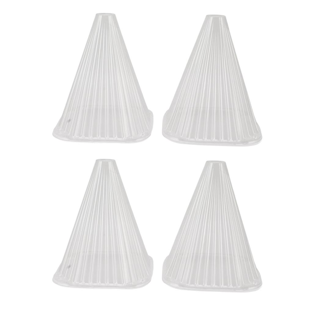 20Pcs Garden Cloche Frost Protection Transparent Rectangular Reusable Cloche Plant Bell Cover