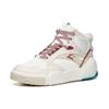 Anta Flame Christmas Colorway Non-Slip Mid-Top Sneakers Men Sneakers White Gray 112238090R-4