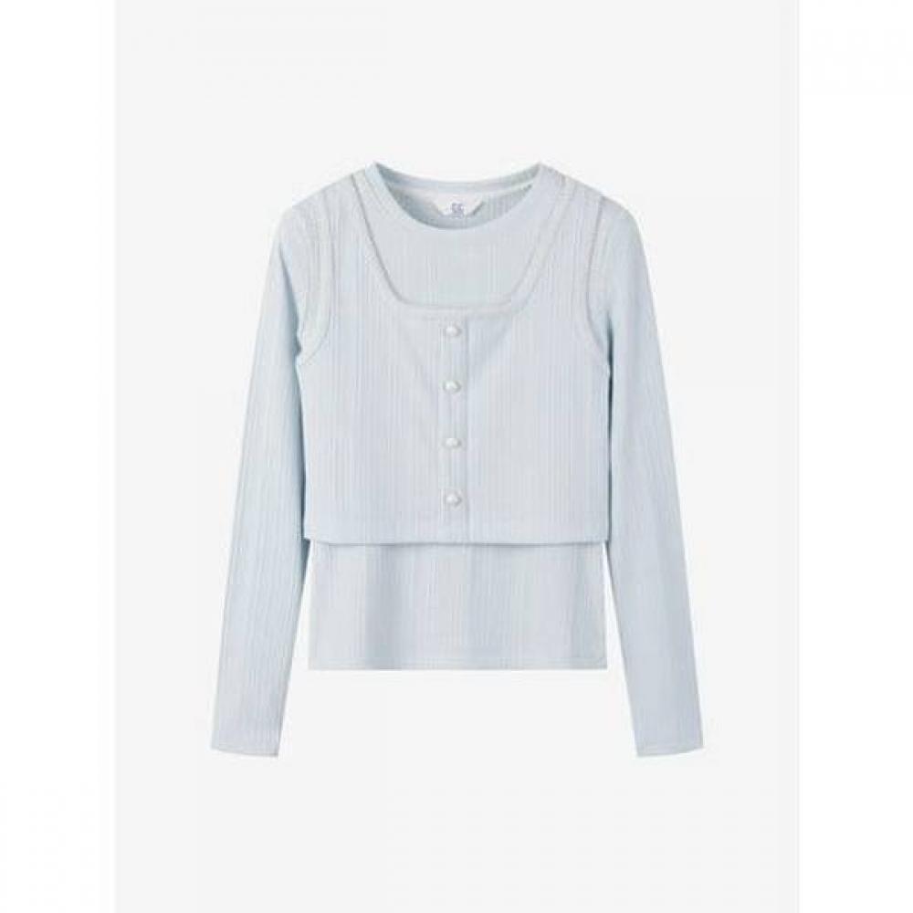 Cc CollecT Two Way Layered T shirT  C261psm021 