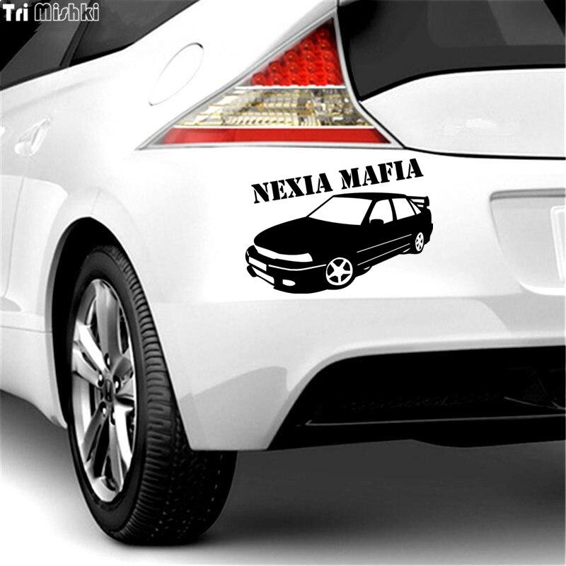 Tri Mishki HZX042 #14,4*20 см автомобильная наклейка для Daewoo Nexia Mafia авто наклейки на автомобиль