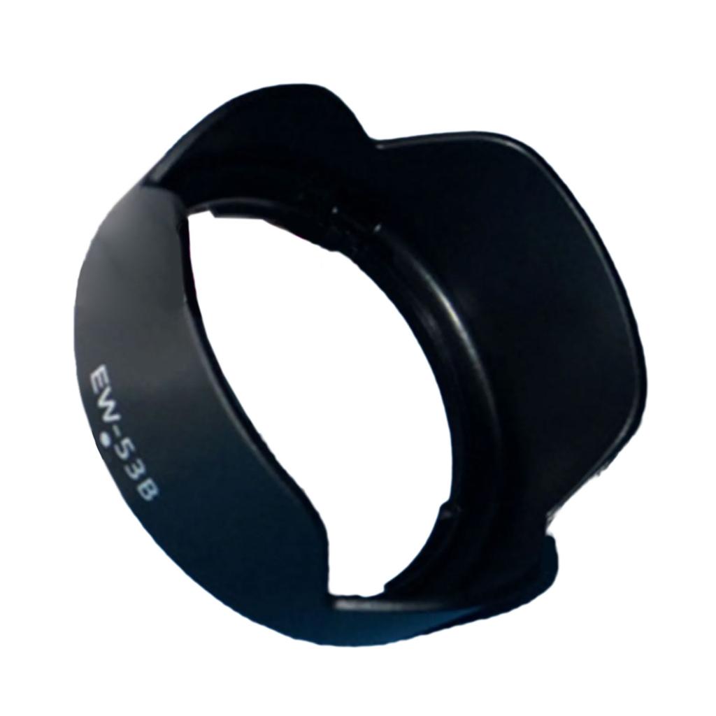 Professional Lens Hood EW-53B For Canon RF-S 10-18mm F4.5-6.3 IS STM Lens 49mm Snap On Camera Lens Shade Protector