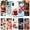 Зимняя Кофе Рождественская Чехол для Телефона Для Samsung Galaxy A52 A32 A22 A12 A02S A50S A30S A51 A31 AA71 Note 20 Ultra 10 S10 Plus Gala