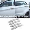 4Pcs/set Car Door Handle Cover Exterior Door Handles For Ford Territory