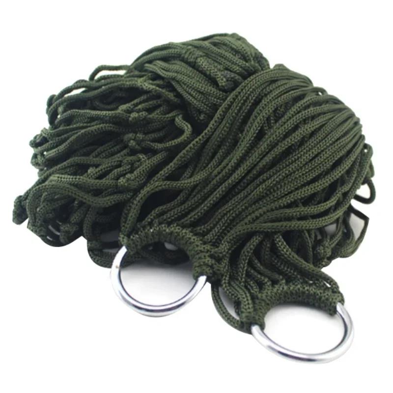 Portable Camping Hammock, Sport Outdoor Hammock Mesh Net For Garden Beach Yard Travel Swing Hanging Bed High Quality