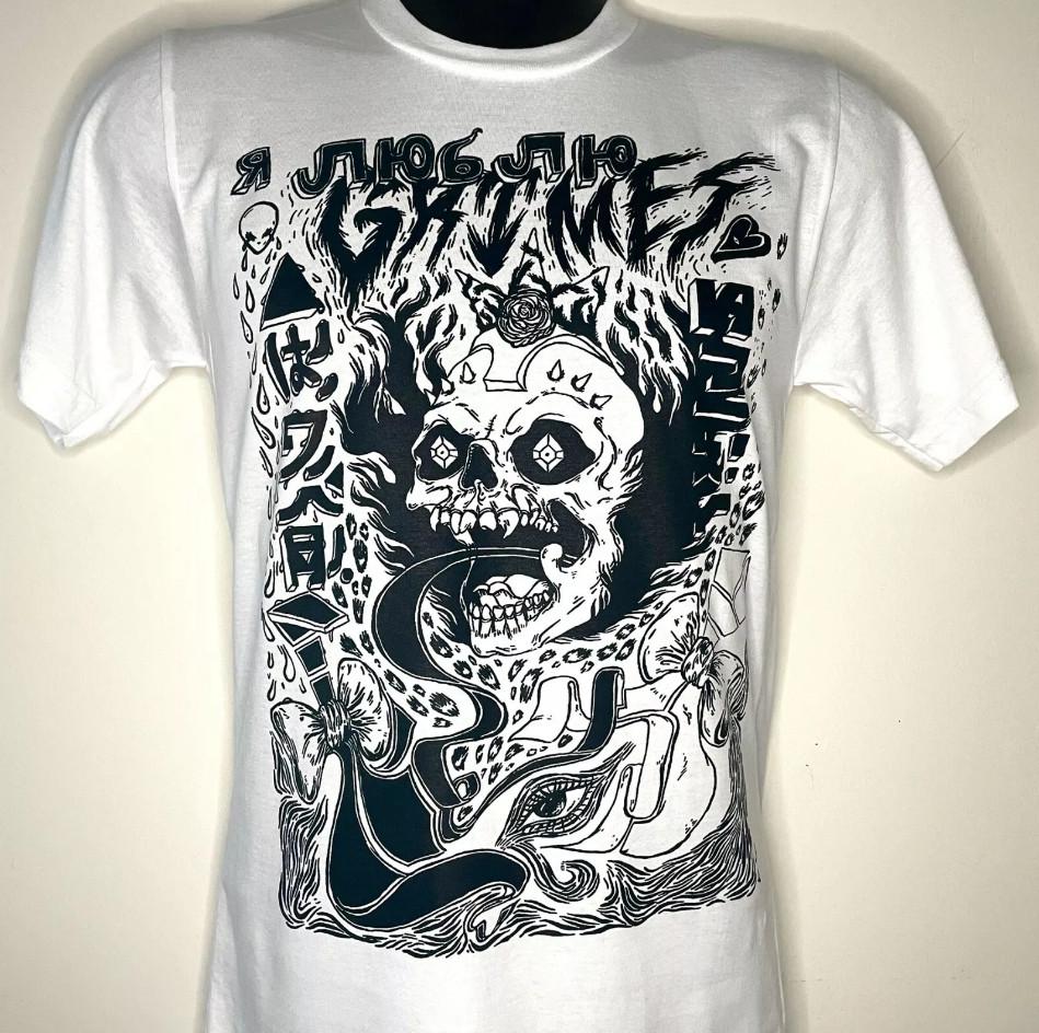 Grimes T-shirt - electronic dream pop - art pop - bjork band music shirt
