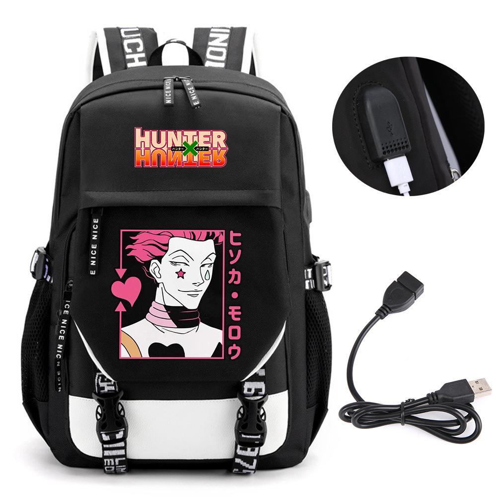 Рюкзак-сумка с полной анимацией Охотника, рюкзак большой емкости, школьная сумка для учеников начальной и средней школы, мужская и женская сумка для компьютера