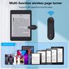Радиочастотный кликер для перелистывания страниц с цифровым дисплеем, зарядный кейс, кликер для спуска затвора камеры, пульт для перелистывания страниц, аксессуары для чтения в постели