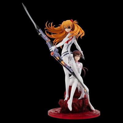 Аниме Neon Genesis Evangelion Фигурка Аска Мари Макинами Фигурка Статуя из ПВХ Модель Кукла Коллекционная игрушка