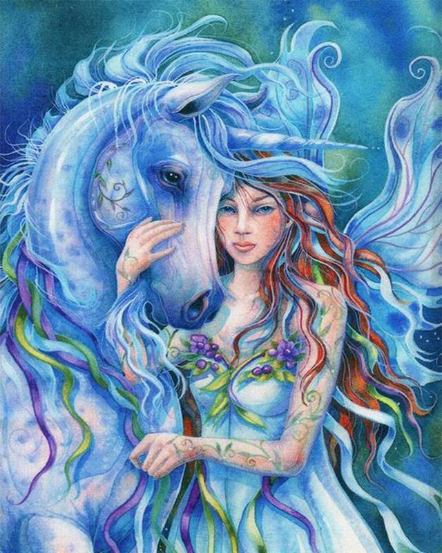 Алмазная картина, полная круглая квадратная эльфы и ангелы, 5D DIY Алмазная вышивка, распродажа, фантазийная мозаика, домашний декор