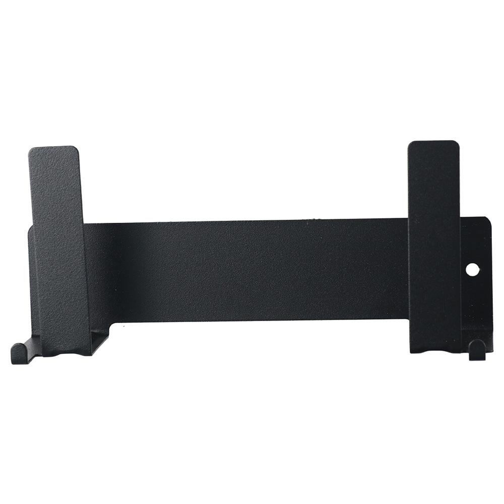 1/2 шт 18,2*6,5 см держатель крышки без проколов черный настенный кухонный стеллаж для кастрюль с крышкой дверца