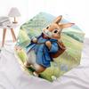 Peter Rabbit Fashionable Automatic Opening/Closing Folding Umbrella. Portable and Foldable, Ideal for Gift, Travel, and Daily Use.