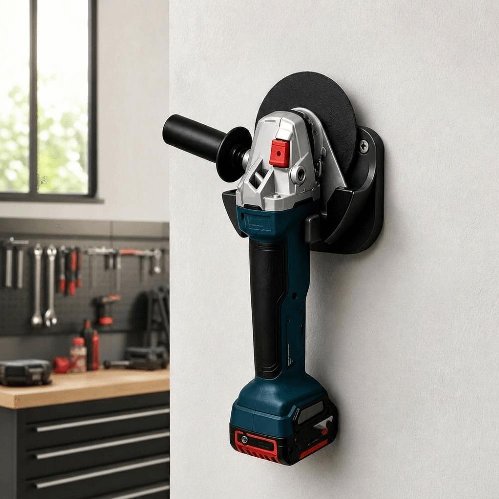 Strong Hold Wall Mount Rack Screw Mount Grinder Wall Mount Garage Organization