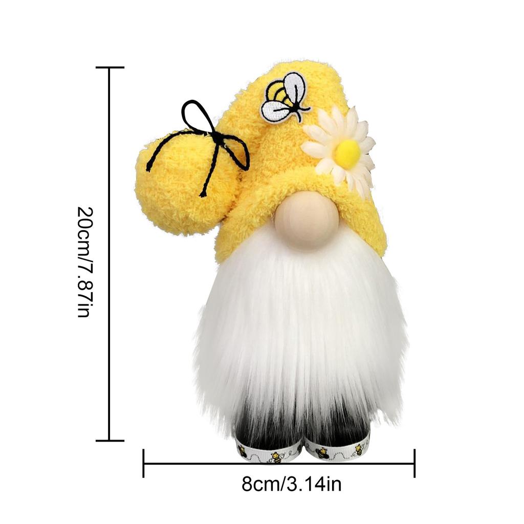Bumble Bee Striped Gnome Scandinavian Tomte Swedish Honey Bee Elfs Home