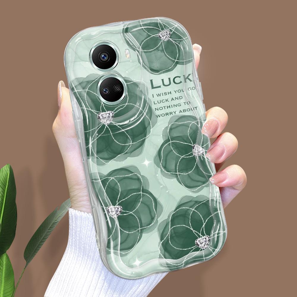 Для Honor 90 Lite P30 Pro Infinix Hot 30 40 40i 40 Pro Smart 8 Pro Vivo V29e V30e Rose Flowers Cream Texture Мягкий силиконовый чехол для защиты линз