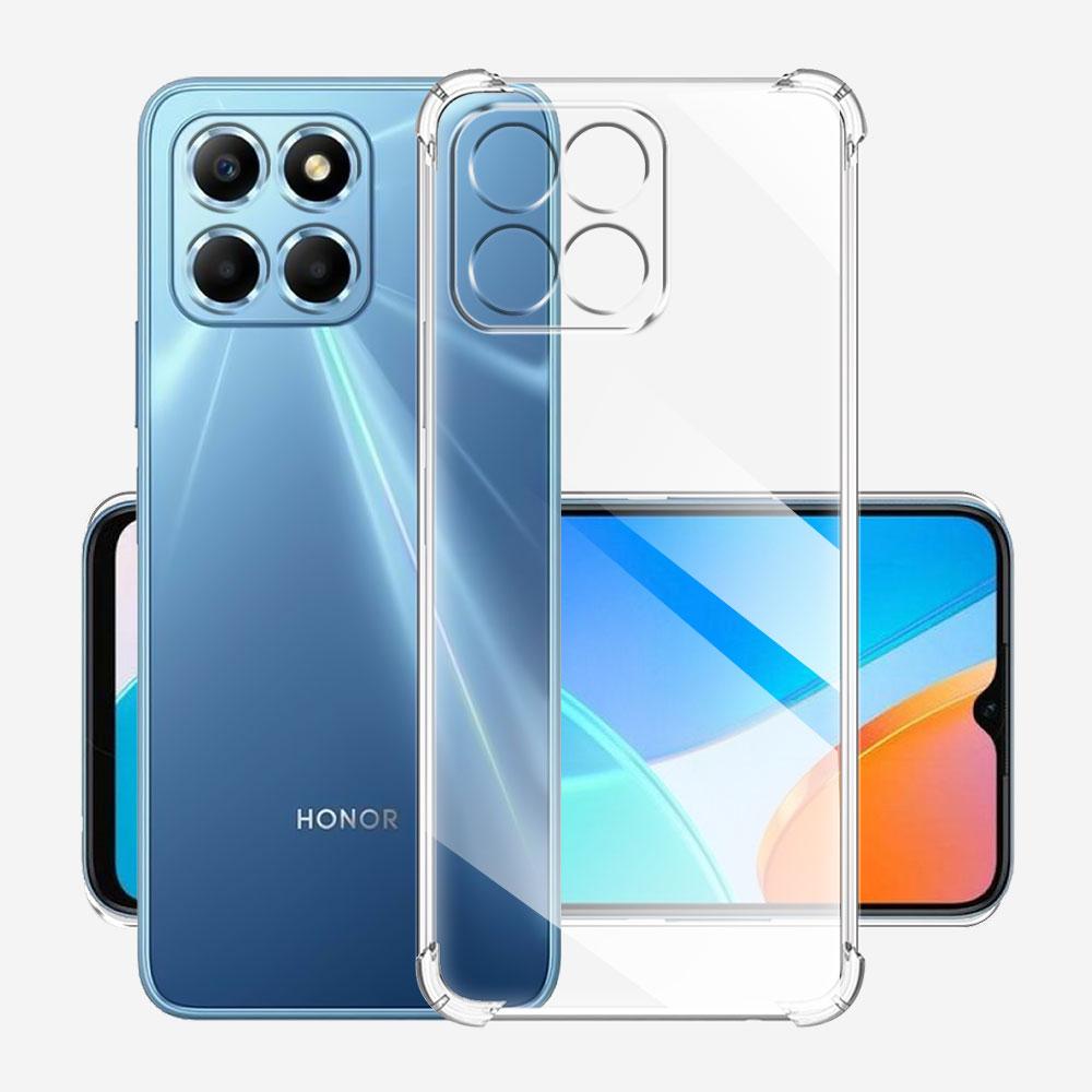 Для чехла Huawei Honor X6 Прозрачный Противоударный Силиконовый Мягкий Чехол для Телефона Чехлы Для Honor X6S Coque Для Honor X6 X6s Прозрачный Funda
