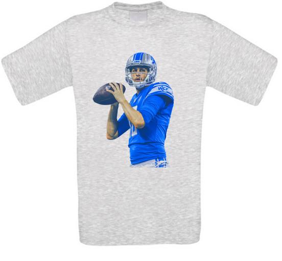 Jared Goff Detroit American Football Cult Series T-Shirt All Sizes