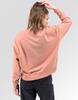 Lee relaxed graphic crew Sepia loose cotton women's sweatshirt with logo S