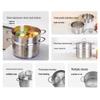 Zwilling Набор из глубокой кастрюли и пароварки Nova Plus 24 см из нержавеющей стали