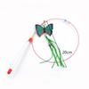 Интерактивная игрушка для кошек Handfree Cat Stick Играющий котенок Играющий тизер Палочка Игрушка на присоске Птица/перо Кошачья палочка Товары для домашних животных