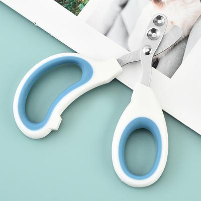 Ножницы для ногтей из нержавеющей стали для домашних животных. Круглое отверстие предотвращает кровотечение и случайные травмы.