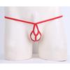 Gay Men Underwear Low Rise Hollow Out G-string T-back Bulge Pouch Thongs