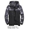 Autumn Coat Camouflage Windproof Waterproof Cardigan Hooded Men Sweatshirt for Work