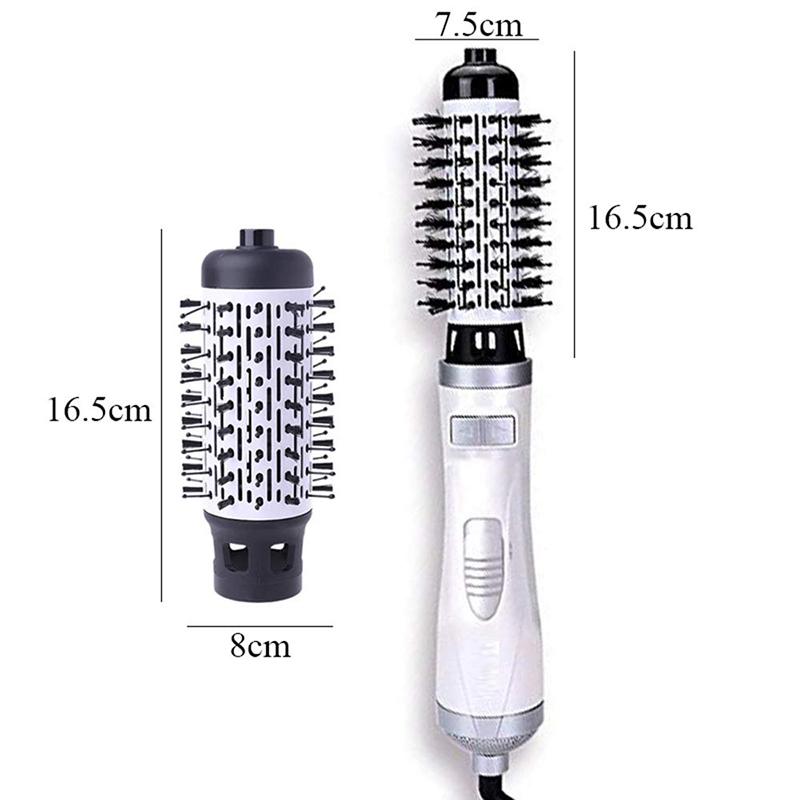 Оптовый Профессиональный Многофункциональный Фен-Щетка с Вращающейся Щеткой Расческа для Укладки Волос Стайлинг Воздушная Щетка Автоматический Фен-Щетка