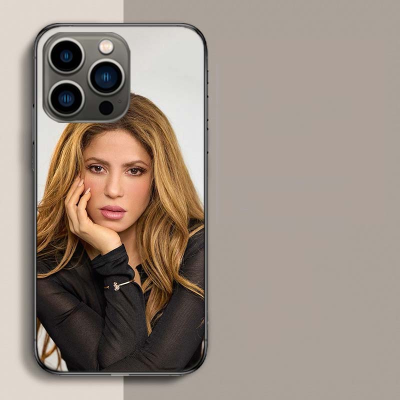 Чехол для телефона S-Shakira Singer для iPhone 17 Air 15 Pro 14 Plus 16 Pro Max 12 13 Mini 11 16E X XS Чехол Милый Fundas