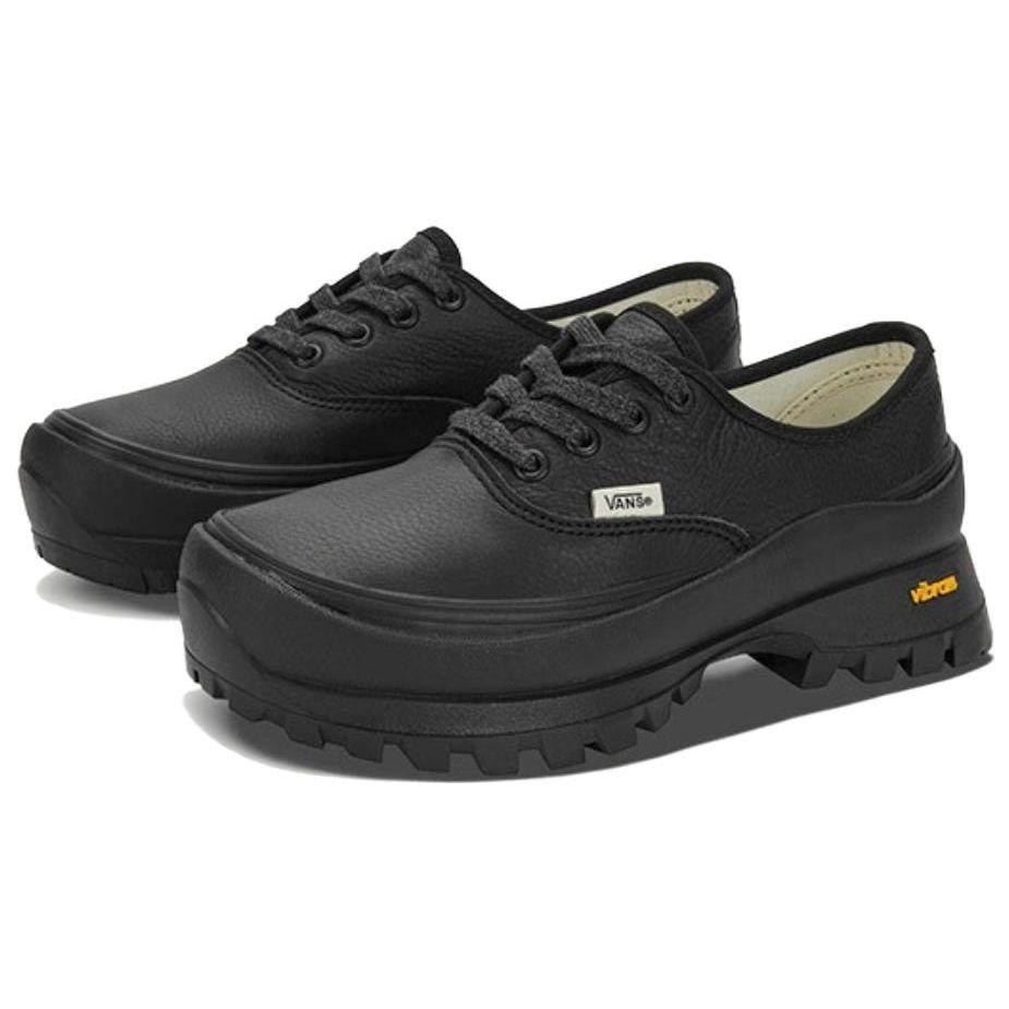 Vans Vibram X  Аутентичные DX Черные Модные Универсальные Простые Низкие Кеды Унисекс VN0A5JLWBKA