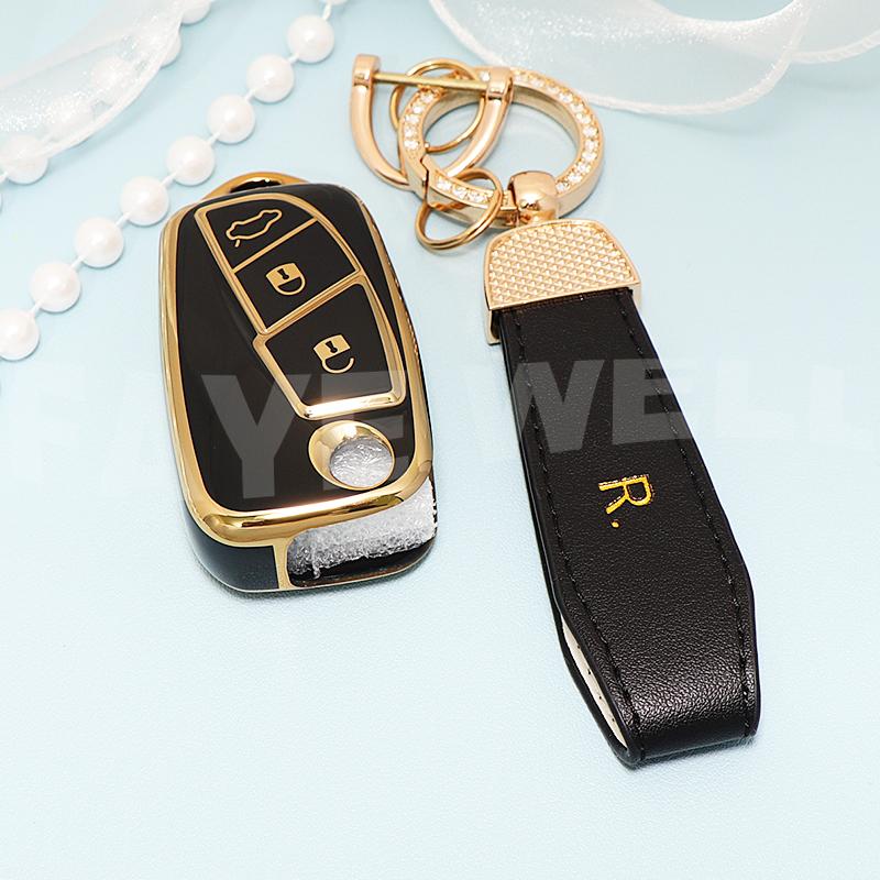 Новый чехол-книжка для ключа автомобиля из ТПУ для Fiat 500 Panda Stilo Punto Doblo Grande Bravo 500 Ducato Minibus Shell Fob Аксессуары