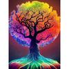 DIY Diamond Painting Colorful Tree Stitch Kit Mosaic Art Diamond Painting Full Circle/Square Diamond Home Decoration