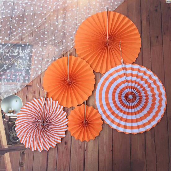 Набор украшений для вечеринки, красочные бумажные цветы, вееры, помпоны, баннеры, карнавал, день рождения, праздник, фиеста, украшения