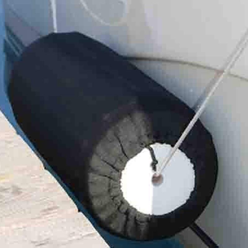 2PCS 40X11cm Fender Cover Marine Boat Fender Cover Inflatable Fishing Boat Bumper Dock Anti-UV Sun Protection