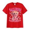 Ballerina Capucina Funny Graphic T Shirt Men's Women Coffee Lover Gift Short Sleeve T Shirts Fashion High Quality Cotton T-shirt