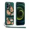 Чехол для телефона для Apple iPhone 17 Pro Max 15 12 Plus 13 Mini XS XR Air 11 16 7 8 Капибара Милый