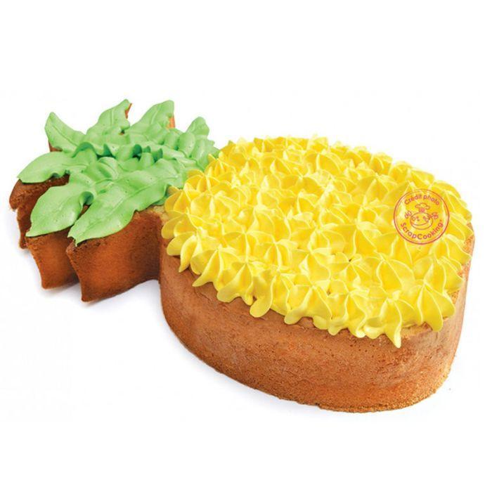 Découpoir à pâtisserie inox XXL - Ananas