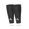 Adidas Compression Calf Sleeve Pack of ClimaCool Material Sizes Warmers, 2, (Breathable, Moisture-Wicking, Quick-Drying), Black, L/XL (ADSL-13014BK)