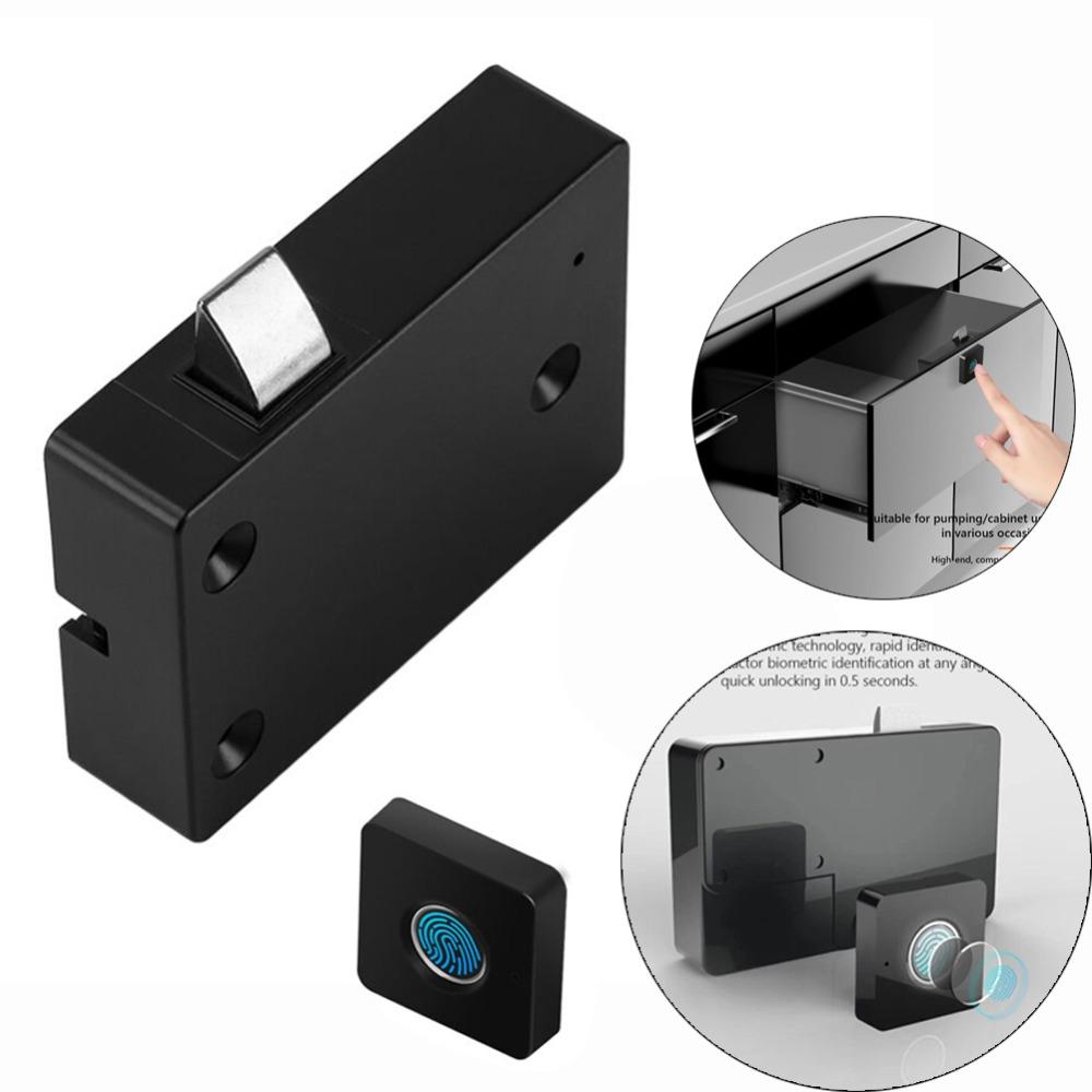 Storage Smart Biometric Hidden Home Fingerprint Lock Drawer Electronic Lock Security Lock Door Lock