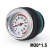 Крышка топливного бака мотоцикла M30X1.5 с указателем температуры масла и двигателя, крышка маслозаливной горловины, для мотоцикла Kawasaki 650 KLR 1987-1998