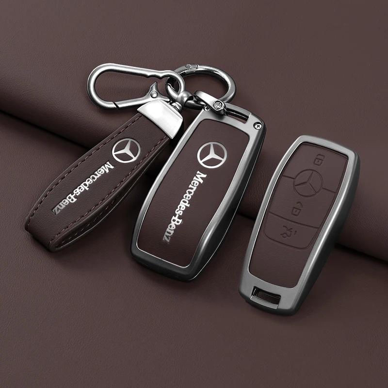SUG2 Key Fob Cover for Mercedes Benz A B C E S Class W204 W205 W212 W213 W176 GLC MAYBACH Keyless Soft Case