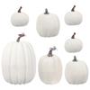 7 PCS Pumpkin Model Ornaments Halloween Decoration Supplies Photo Props Party Decorative Garland