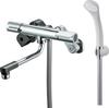 SANEI Thermo Shower Mixer Insulated for General SK1811DC Faucet, Plated, Water-Saving Shower, Body, Areas,