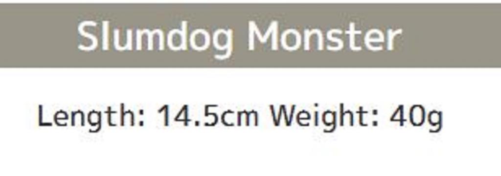 Imakatsu Slam Dog 3D Realism SW 145 mm 40 grams Floating Lure 895 (6601)