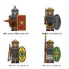 Medieval Infantry Guard Action Figures Roman Soldiers Knight Building Blocks Festival Gift for Children