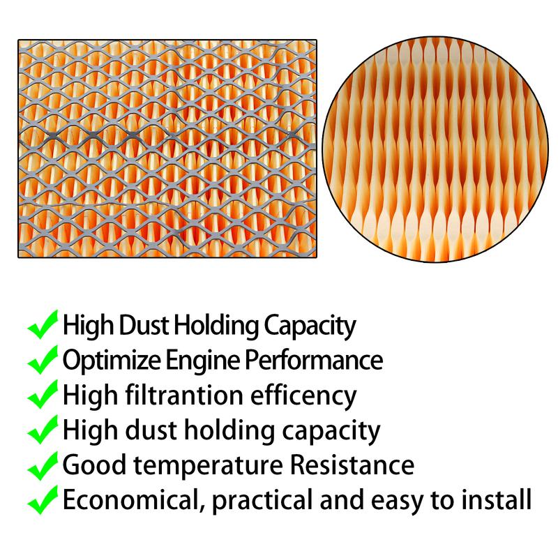 53032404AA Engine Air Filter Performance For Dodge Ram 1500 2500 3500 and Ram 1500 2500 3500 2011 2012 2013 2014 2015 2016-2018